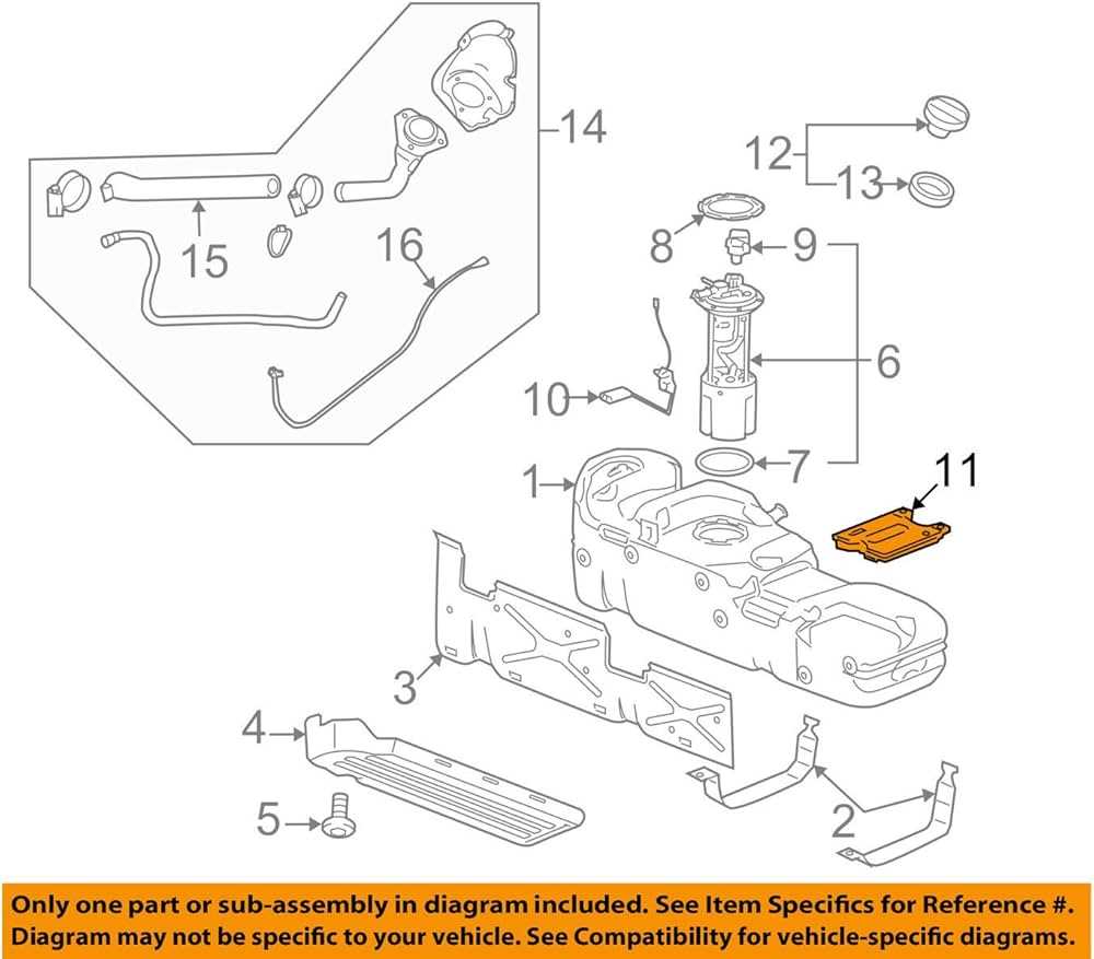 2011 chevy silverado 1500 parts diagram