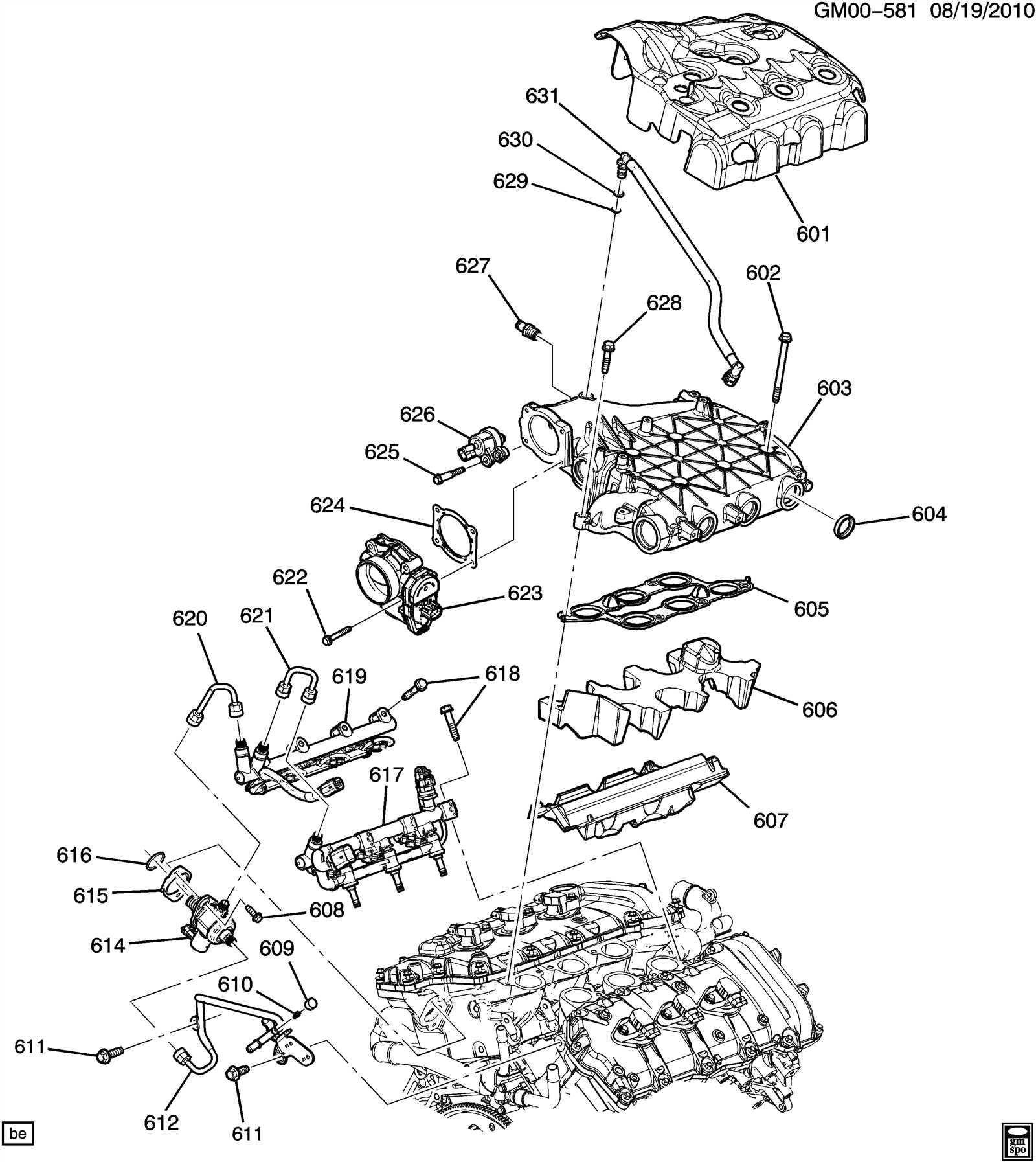 2011 chevy traverse parts diagram