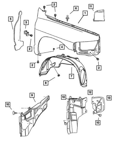 2011 dodge ram 1500 parts diagram