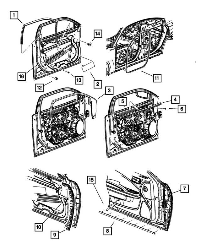 2011 dodge charger parts diagram
