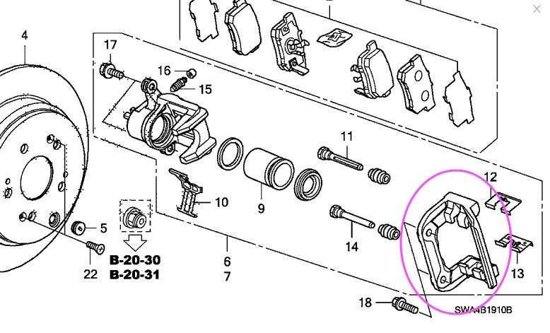 2011 honda cr v body parts diagram