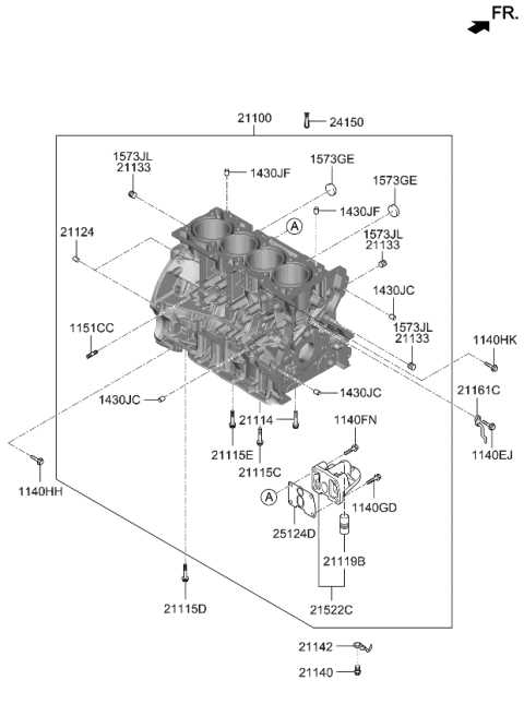 2011 kia sorento engine parts diagram