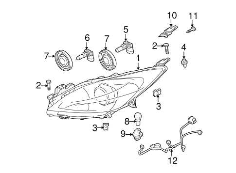 2011 mazda 3 parts diagram