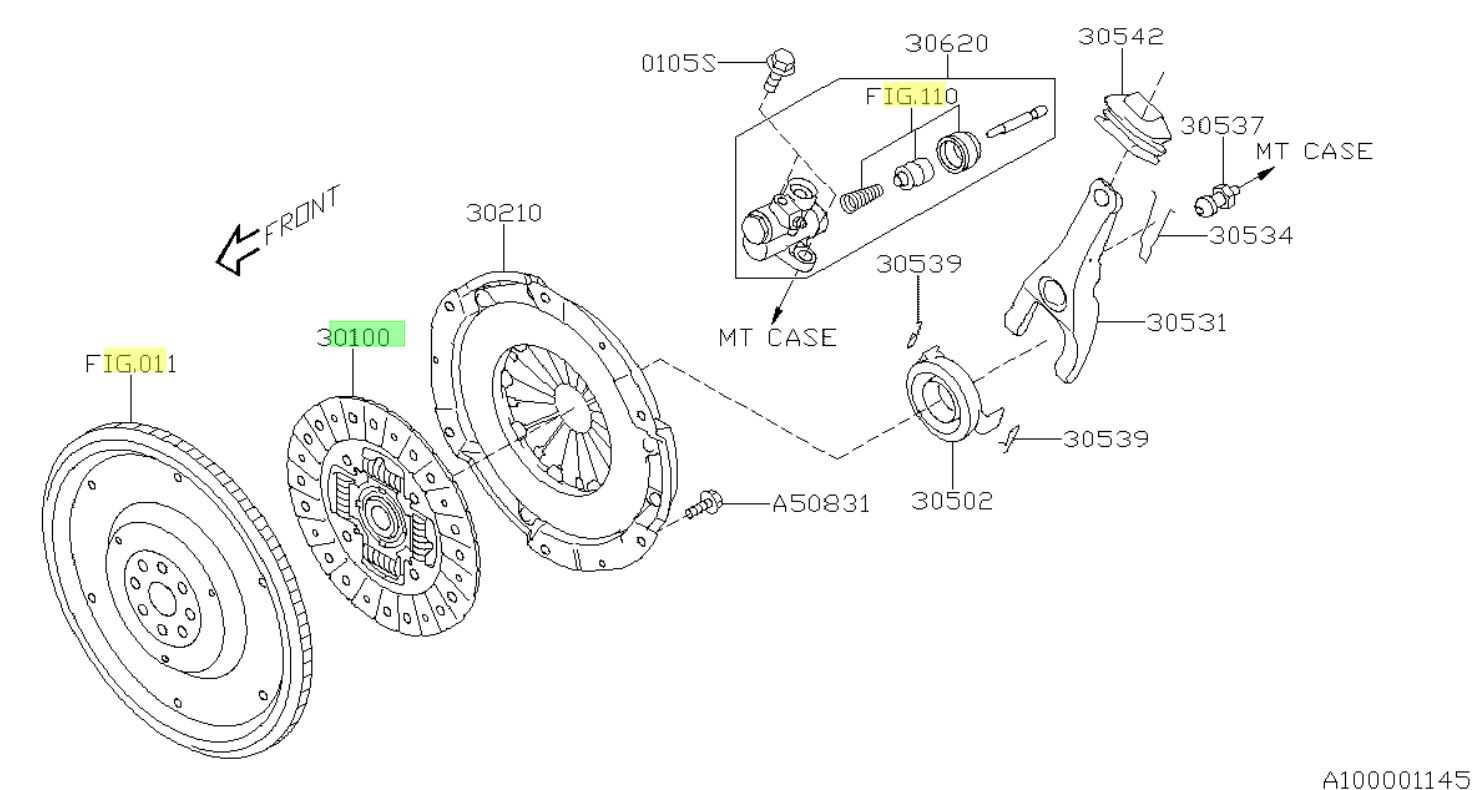 2011 subaru legacy parts diagram