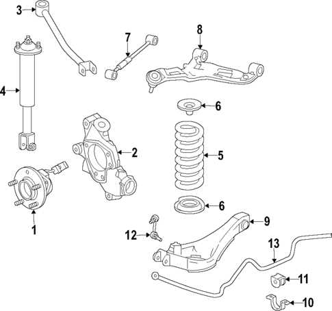 2012 cadillac cts parts diagram