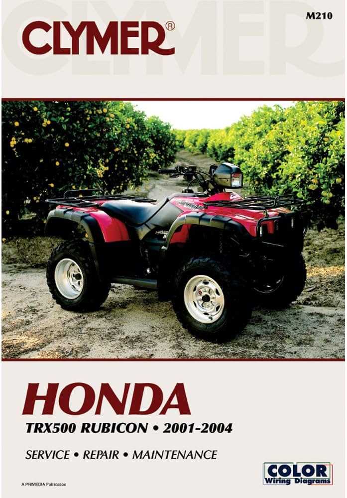 2012 honda foreman 500 parts diagram