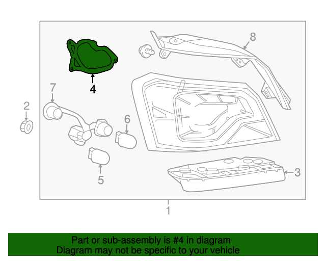 2012 chevy impala parts diagram