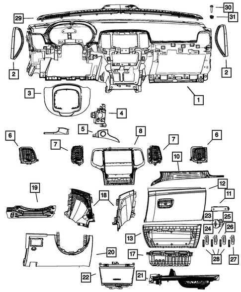 2012 jeep grand cherokee parts diagram