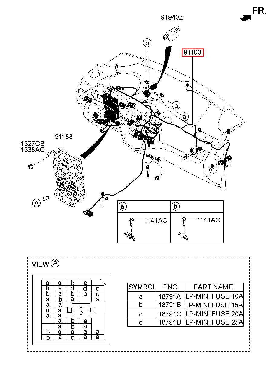 2012 kia sorento parts diagram