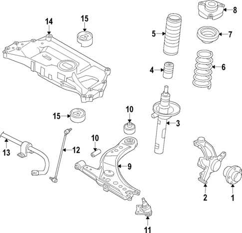 2012 vw passat parts diagram