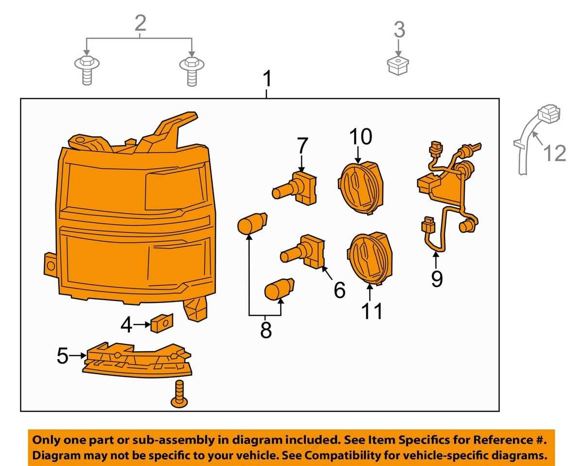 2014 chevy silverado parts diagram