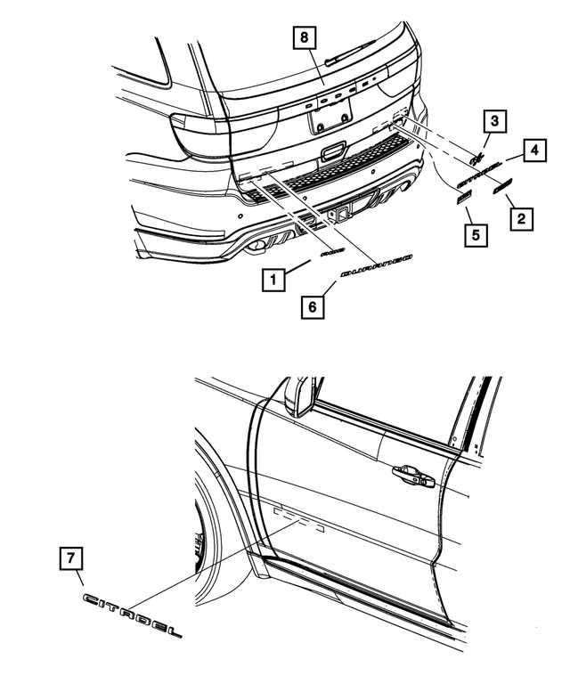 2014 dodge durango parts diagram