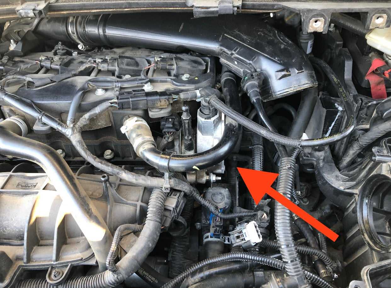 2014 ford escape engine parts diagram