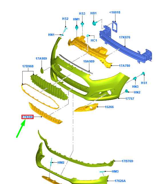 2014 ford fiesta parts diagram