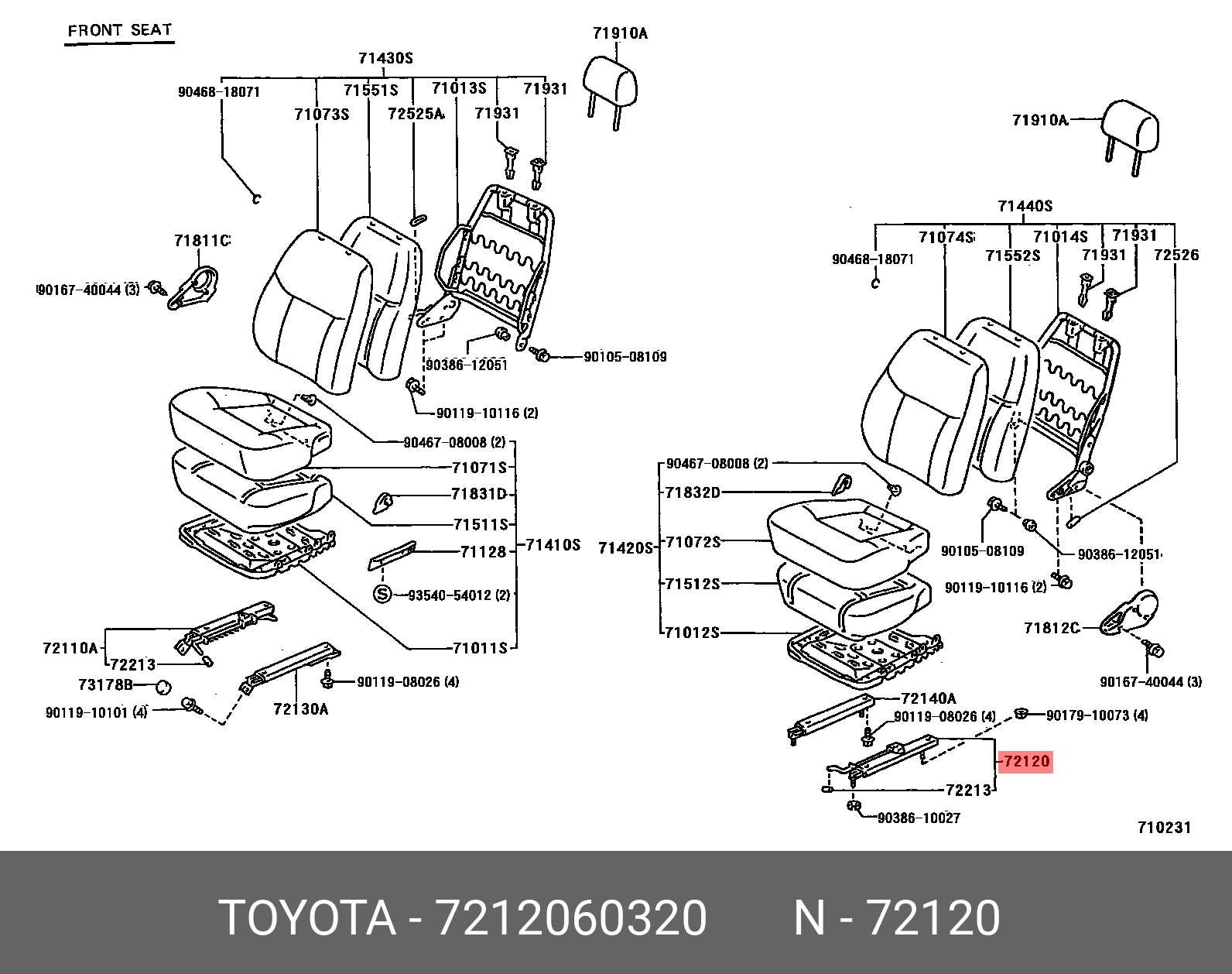 2014 toyota sienna parts diagram