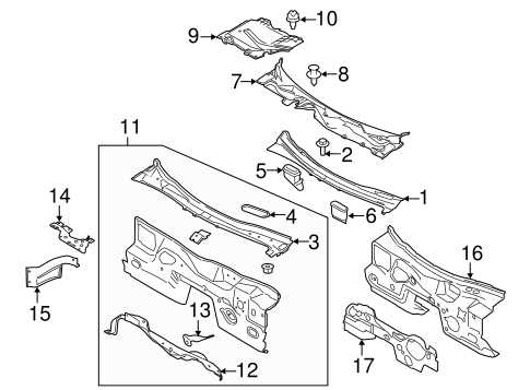 2015 mustang parts diagram