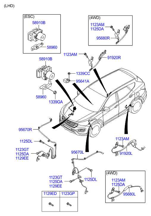 2015 hyundai santa fe parts diagram