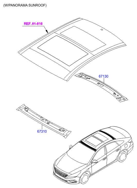 2016 hyundai sonata parts diagram