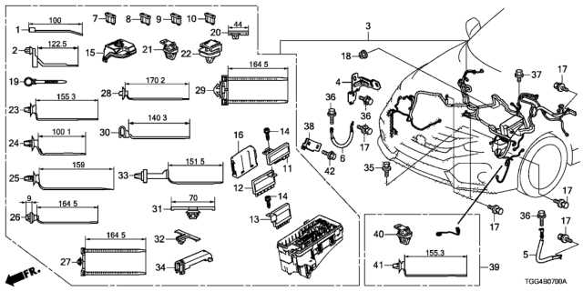 2017 honda civic parts diagram