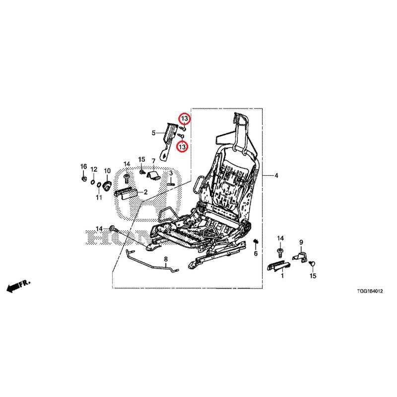 2017 honda civic parts diagram