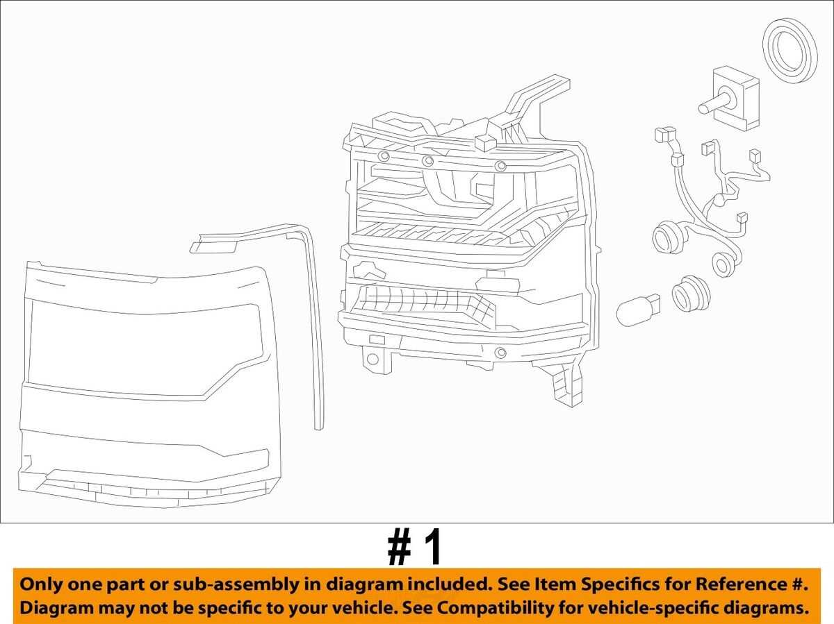 2017 chevrolet silverado 1500 parts diagram