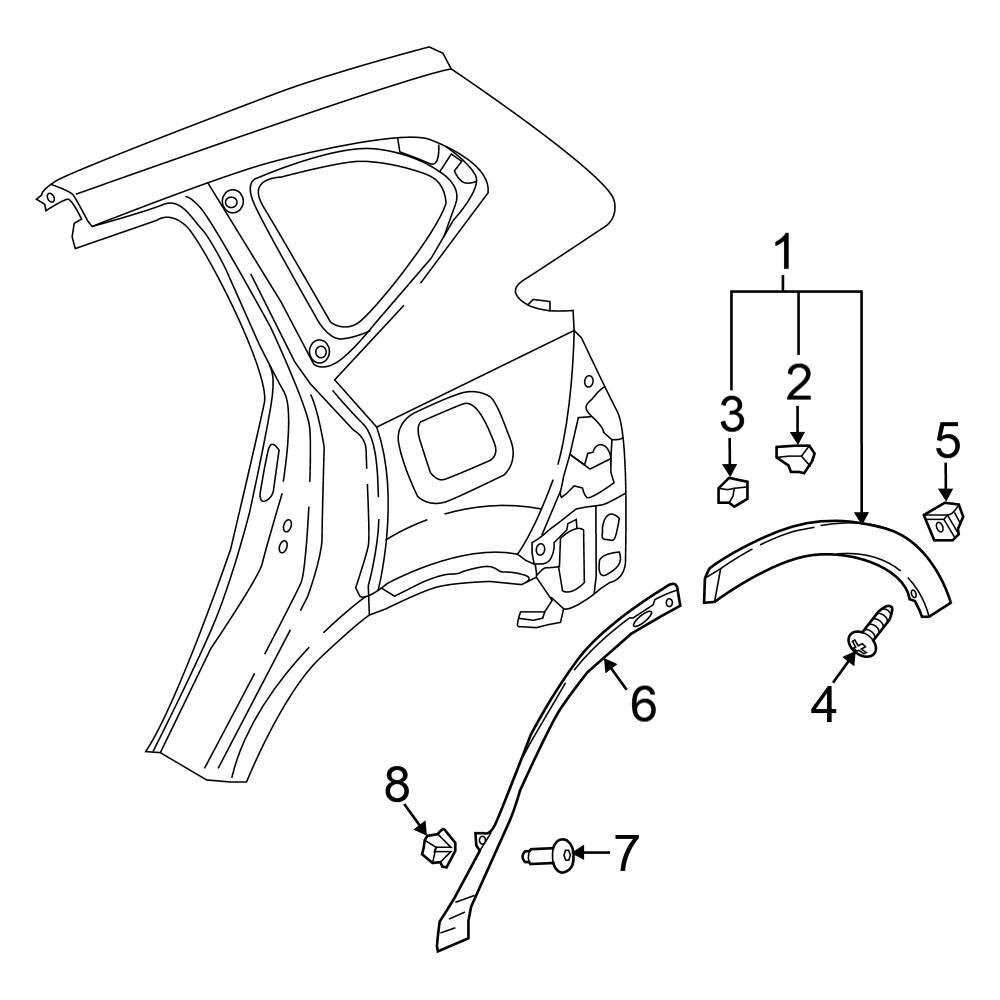 2017 honda cr v body parts diagram