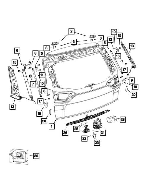 2017 jeep grand cherokee parts diagram
