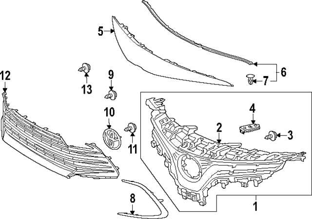 2017 toyota camry parts diagram