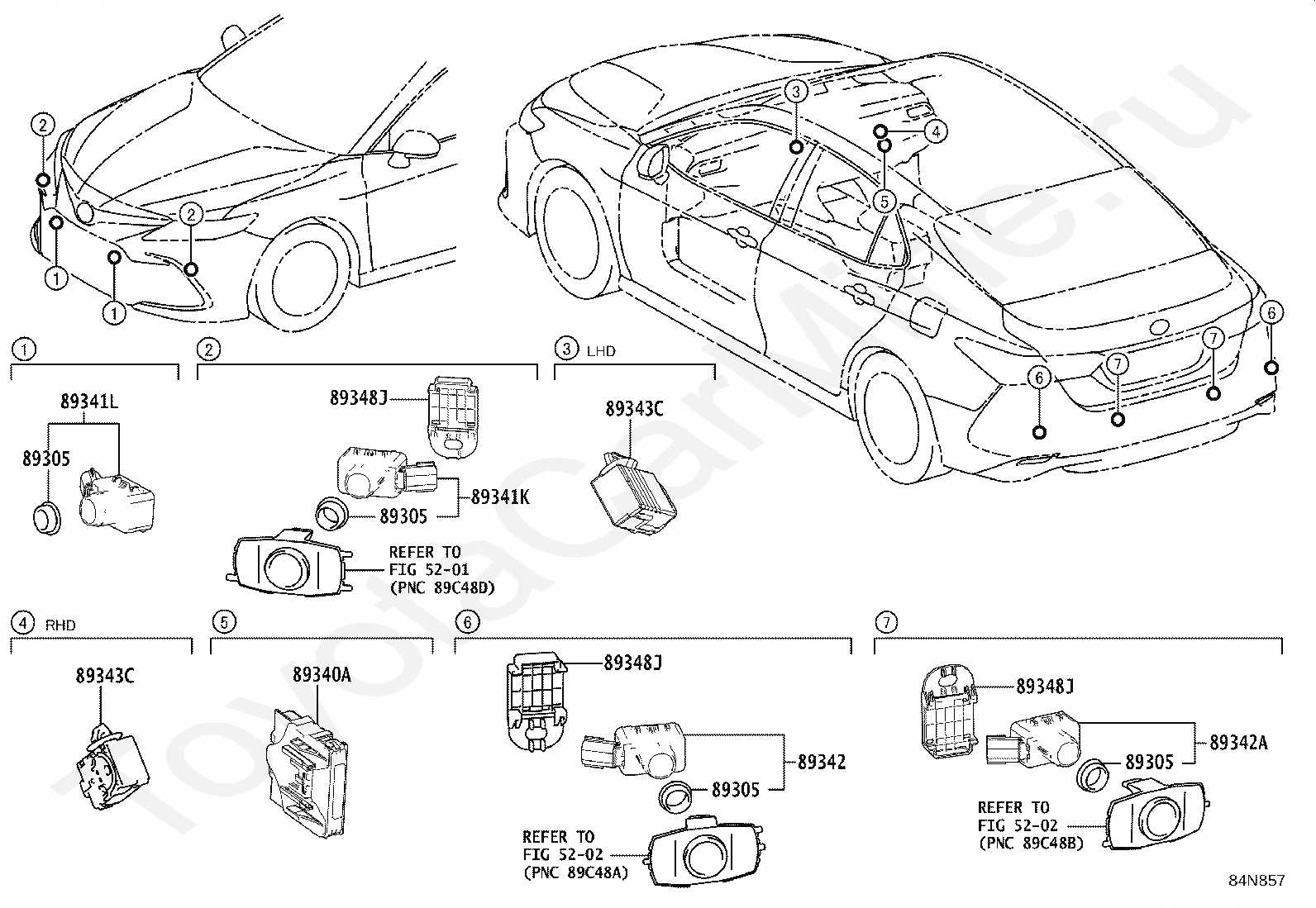 2017 toyota camry parts diagram