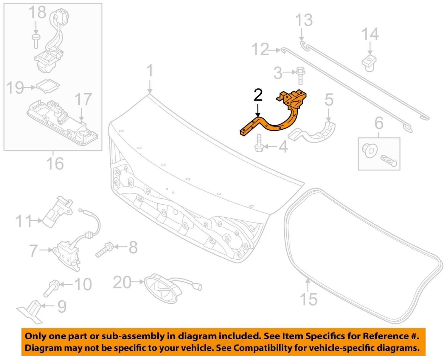 2018 hyundai sonata parts diagram