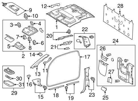 2019 toyota tacoma parts diagram