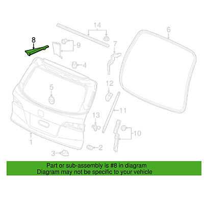 2021 honda pilot parts diagram