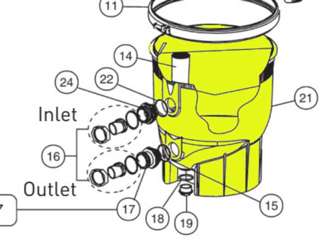 pentair filter parts diagram