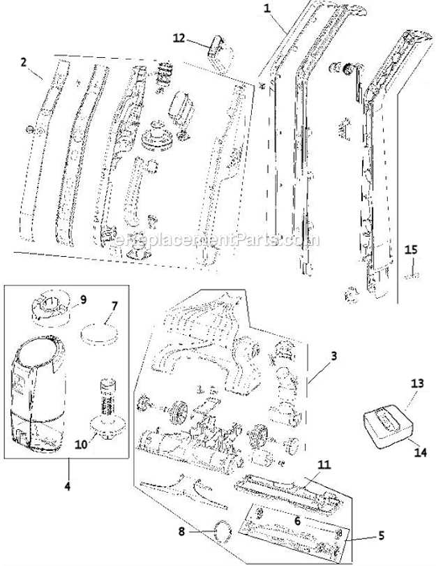 hoover vacuum parts diagram