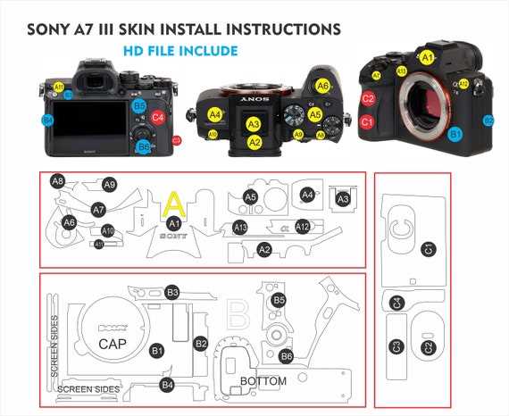 sony a7iii parts diagram