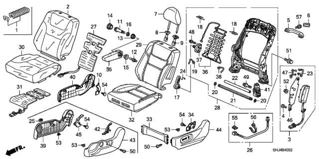 2009 honda odyssey parts diagram