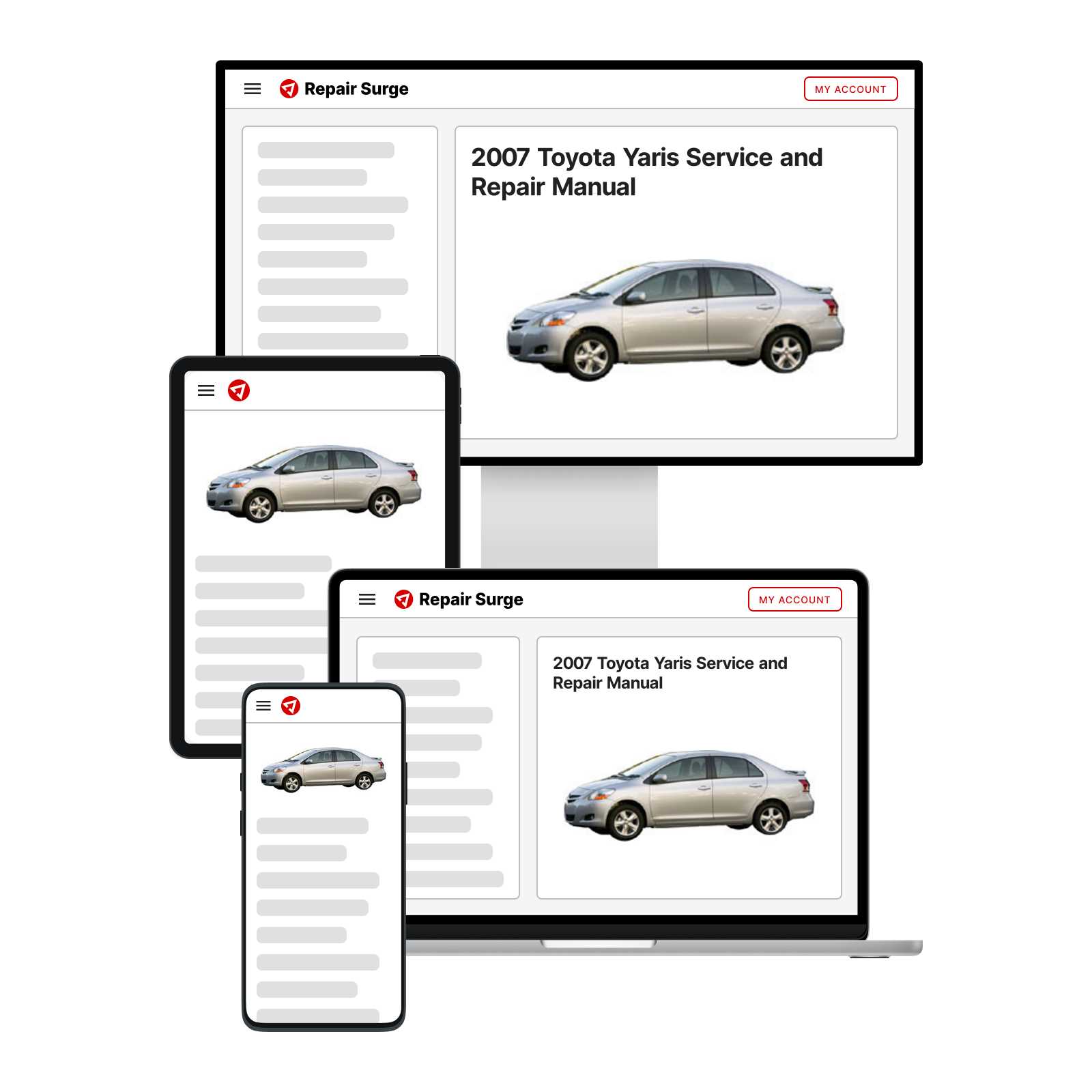 2007 toyota yaris body parts diagram