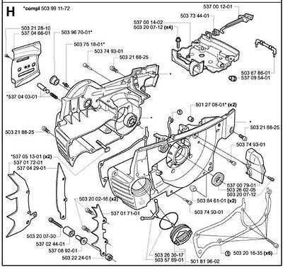 husqvarna 555 parts diagram