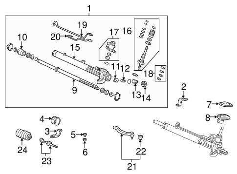 1996 honda civic parts diagram