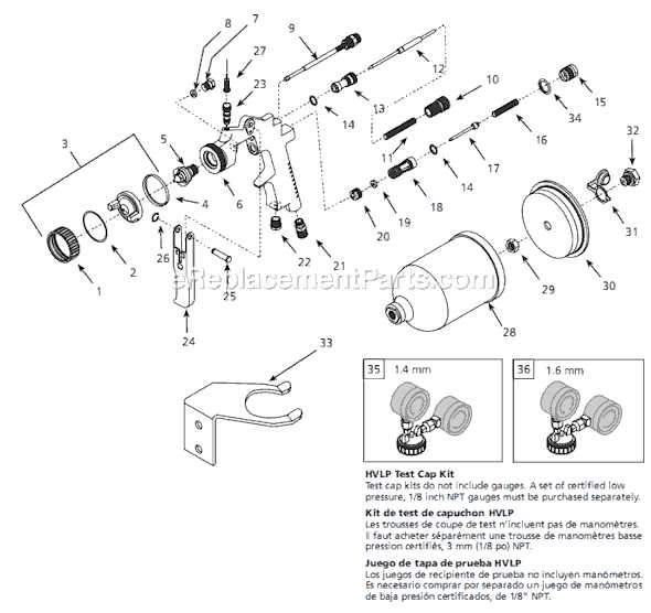 campbell hausfeld paint sprayer parts diagram