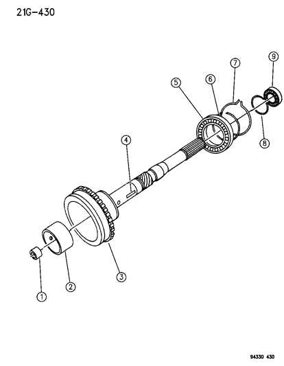 42re transmission parts diagram