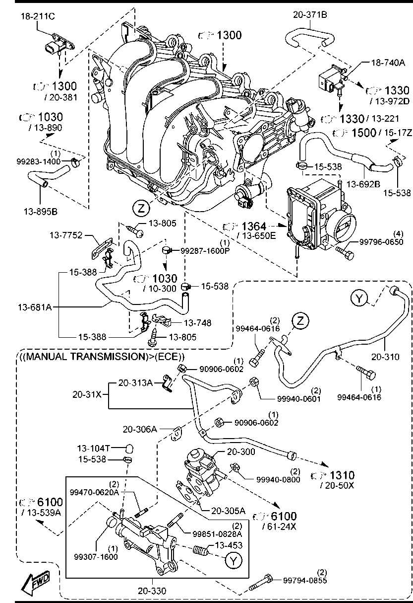 2011 mazda 3 parts diagram