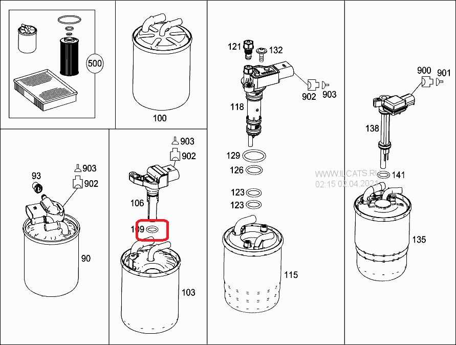 om642 parts diagram