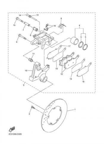 2008 yamaha r6 parts diagram