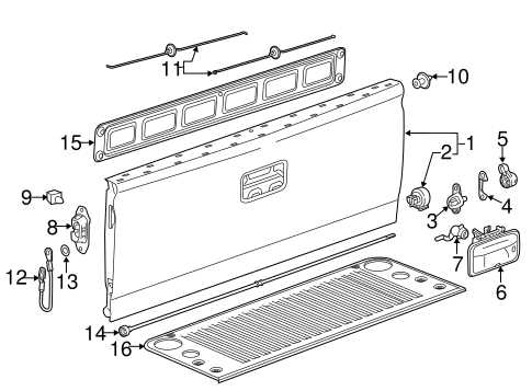 2017 chevrolet silverado 1500 parts diagram