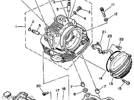 yamaha moto 4 350 parts diagram