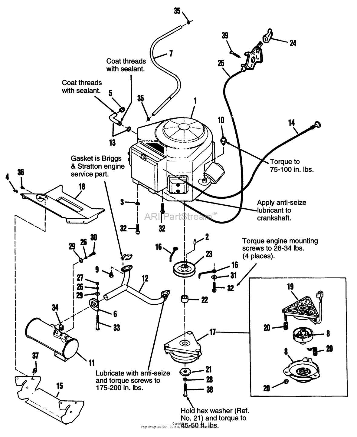 23 hp vanguard parts diagram