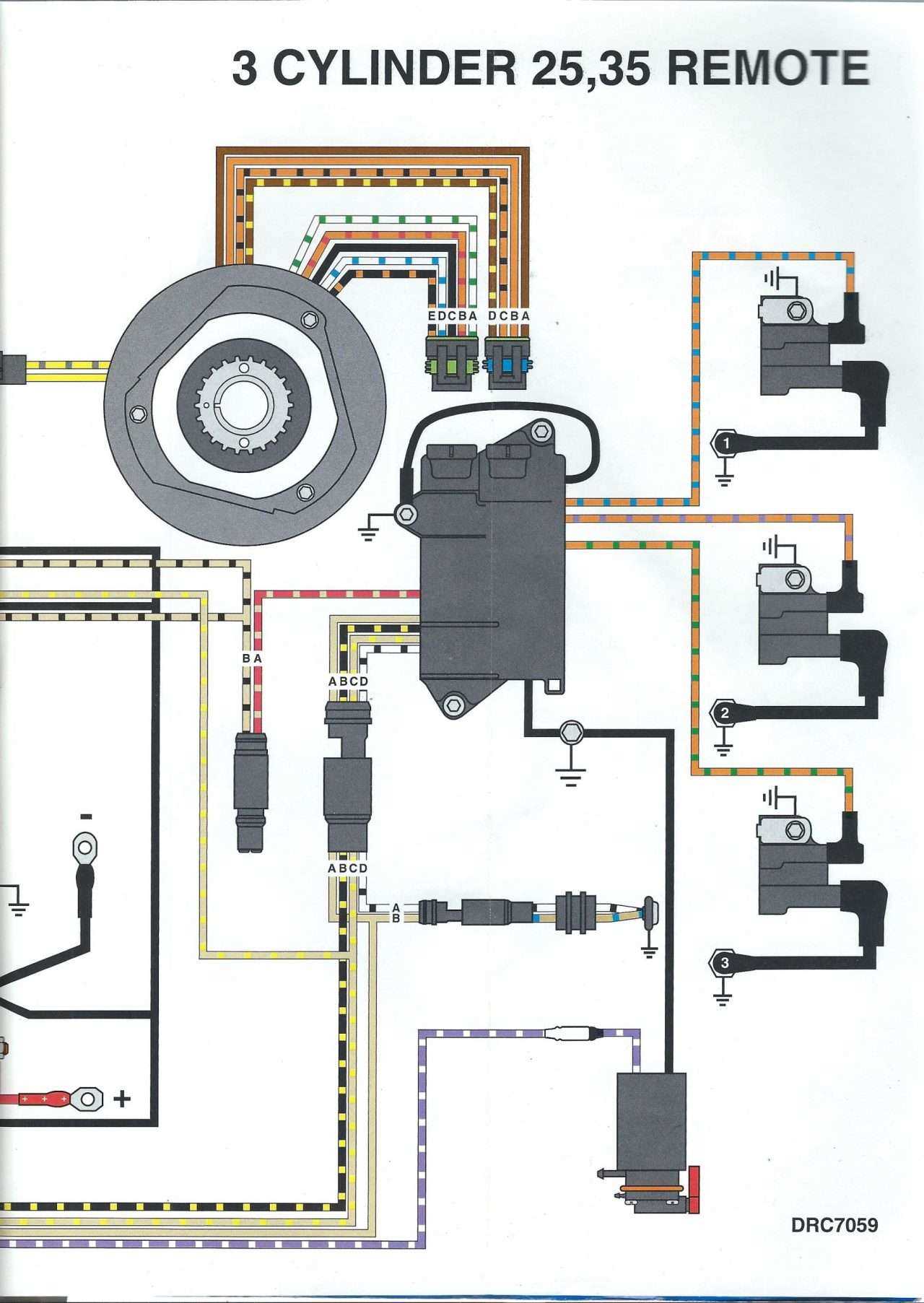 35 hp johnson outboard parts diagram