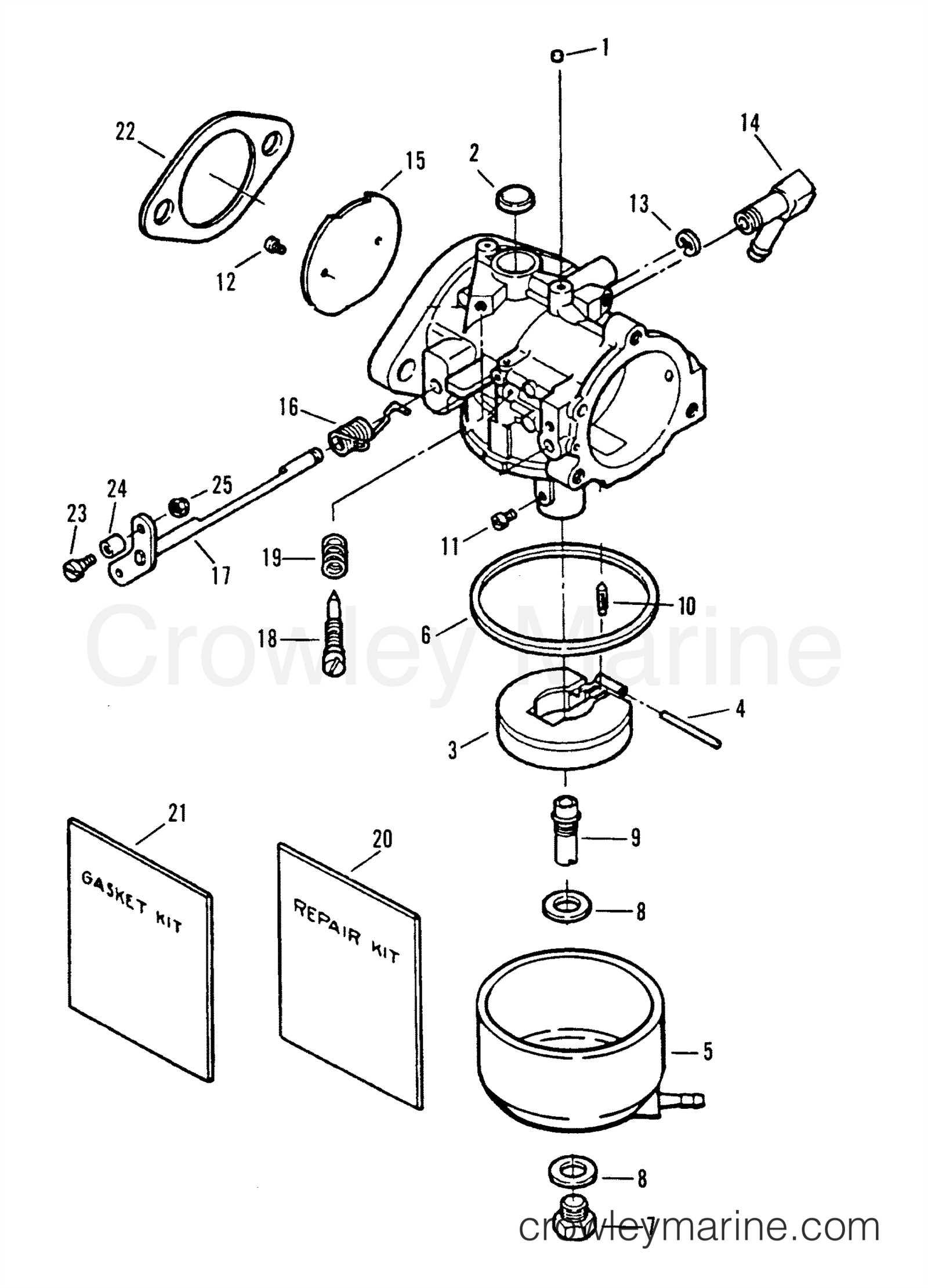 40 hp mercury outboard parts diagrams