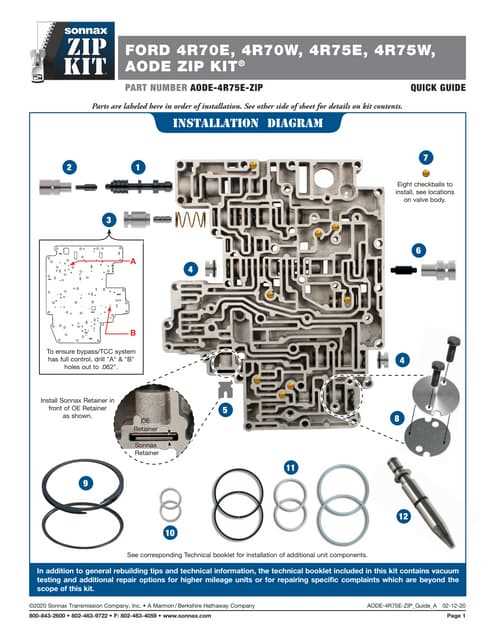 4r70w parts diagram